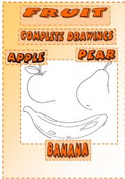 English worksheet: FRUIT