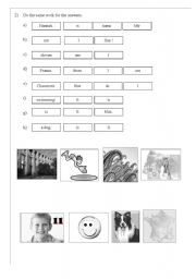 English worksheet: Answers to know someone