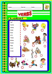 English Worksheet: Infinitive verbs