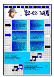 English Worksheet: TARKAN