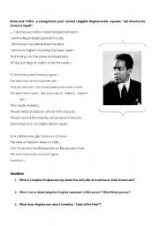 1930s Langston Hughes Poem