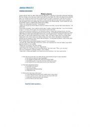 English Worksheet: Conversational English