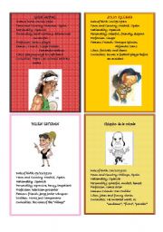 English Worksheet: Famous People -8