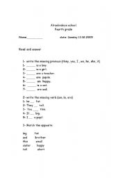 English Worksheet: mixed worksheet