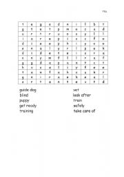 English worksheet: wordsearch