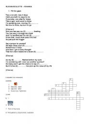 Russian Roulette by Rihanna - ESL worksheet by atd46