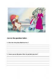 English Worksheet: creative writing