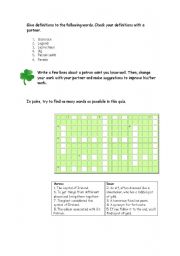 English worksheet: Ireland (Part 2)