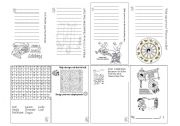 English Worksheet: Chinese New Year Mini Booklet