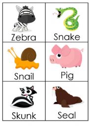 English Worksheet: Animals (4)