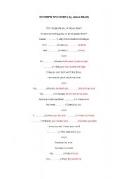 English worksheet: Song