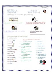 English Worksheet: present simple