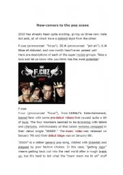 English worksheet: K-Pop Article with word/phrase definitions. Article from popseoul.com