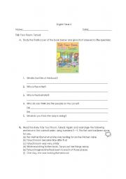 English Worksheet: Tidy Your Room, Tanya!