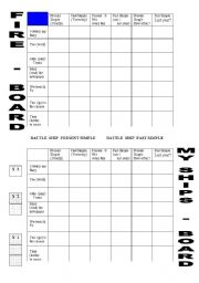 English Worksheet: Battle Ship Game