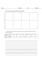 English Worksheet: Aliens