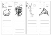 English Worksheet: Alphabet Activities (Part 2 of 6)