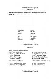 English Worksheet: If Clause Exercise