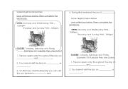 English Worksheet: readng( graphic stimulus)