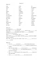 English Worksheet: MAKE OR DO? - EXERCISES