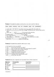 English worksheet: Elementary Business Test