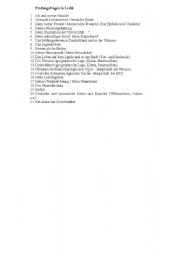 English Worksheet: exams