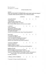 debate evaluation form