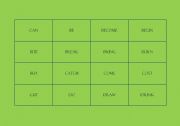 English worksheet: Irregular verbs board game