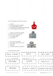 English worksheet: Places