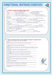 All type conditional exercises