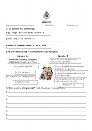 English Worksheet: asking permission (Can Do 3 Unit 5)