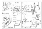 English Worksheet: the House