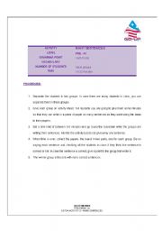 English Worksheet: Many Sentences
