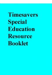 Timesavers Special Education Resource Booklet