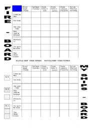 Battle ship verb tenses