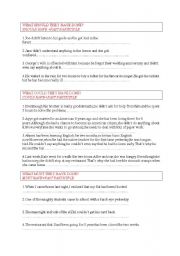 English Worksheet: PERFECT MODALS EXERCISE