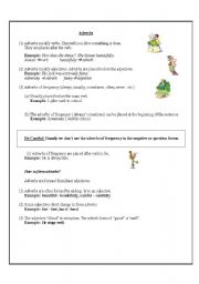 English worksheet: Adverbs 