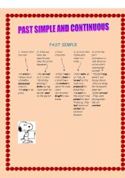 Past simple and continuous