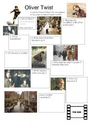 English Worksheet: OLIVER TWIST