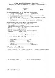 English worksheet: :)