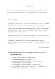 English worksheet: Public services II