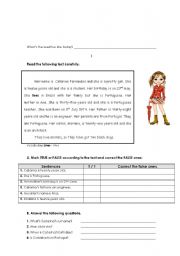 English Worksheet: weather