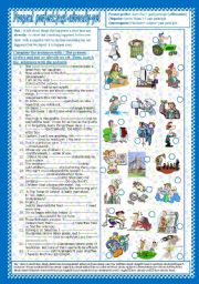 English Worksheet: Present Perfect: just- already-yet (+Key)