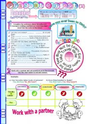 Present Perfect (2). Has/have been to/gone to * Oral activity with a partner: ask and answer questions.  