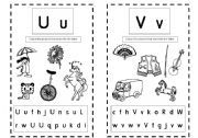 Alphabet read and recognise 4(FINAL) B&W printer friendly