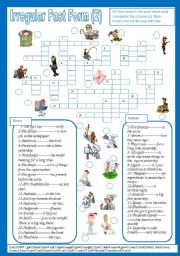 Irregular past form 2 (+ Key)