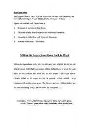 English worksheet: Saint Patricks Day worksheet