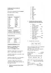 English Worksheet: Comparative and Superlative