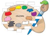 English Worksheet: Colours