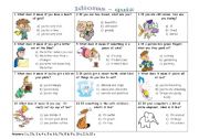 English Worksheet: Idioms - quiz